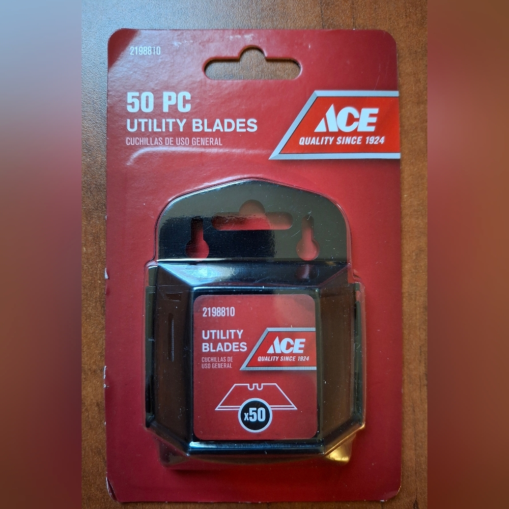Ace Carbon Steel Heavy Duty Replacement Blades 50pk - XMDZ523067